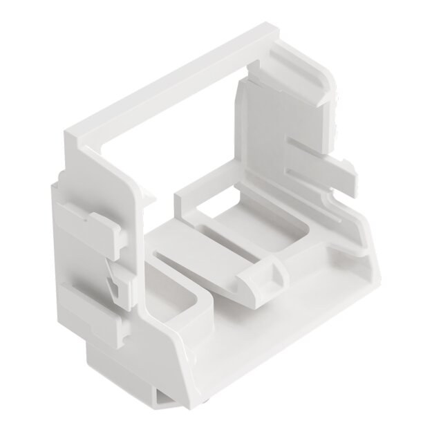 Wago 221-539/002-000 Befestigungsadapter für 10-Leiter-Klemmen Serie 221 - 4 mm² Weiß