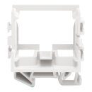 Wago 221-539/002-000 Befestigungsadapter für 10-Leiter-Klemmen Serie 221 - 4 mm² Weiß