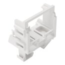 Wago 221-539/002-000 Befestigungsadapter für 10-Leiter-Klemmen Serie 221 - 4 mm² Weiß
