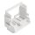 Wago 221-539/002-000 Befestigungsadapter für 10-Leiter-Klemmen Serie 221 - 4 mm² Weiß