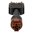 Wago 774-9373/1516-305 konfektionierte Übergangsleitung Dca Buchse/Stecker MIDI Braun