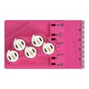 Wago 772-277/080-000 Einspeisemodul 5 x 2,5 mm² + 2 x 1,5 mm² 5-polig Pink