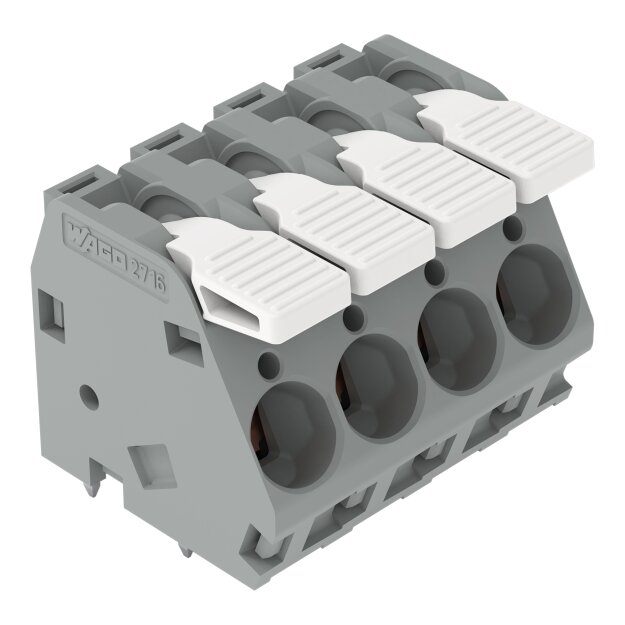 Wago 2716-101/000-023 Leiterplattenklemme Hebel 16 mm² Grün