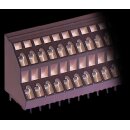 Wago 736-110 Doppelstock-Leiterplattenklemme 2,5 mm² Rastermaß 5 mm Grau
