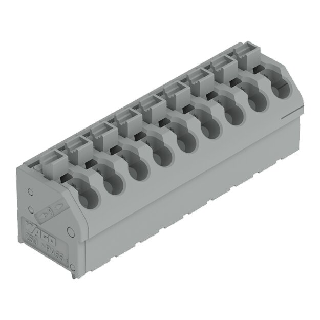 Wago 250-508/000-050 Leiterplattenklemme Drücker 1,5 mm² Weiß
