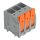 Wago 2616-3103 Leiterplattenklemme Hebel 16 mm² Grau