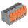 Wago 2616-3106/020-000 Leiterplattenklemme Hebel 16 mm² Grau