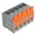 Wago 2616-3105/010-000 Leiterplattenklemme Hebel 16 mm² Grau