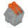 Wago 2616-2102/020-000 Leiterplattenklemme Hebel 16 mm² Grau