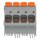 Wago 2616-2104/020-000 Leiterplattenklemme Hebel 16 mm² Grau