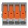 Wago 2616-2104/020-000 Leiterplattenklemme Hebel 16 mm² Grau