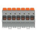 Wago 2616-2107/020-000 Leiterplattenklemme Hebel 16 mm² Grau