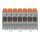 Wago 2616-2107/020-000 Leiterplattenklemme Hebel 16 mm² Grau