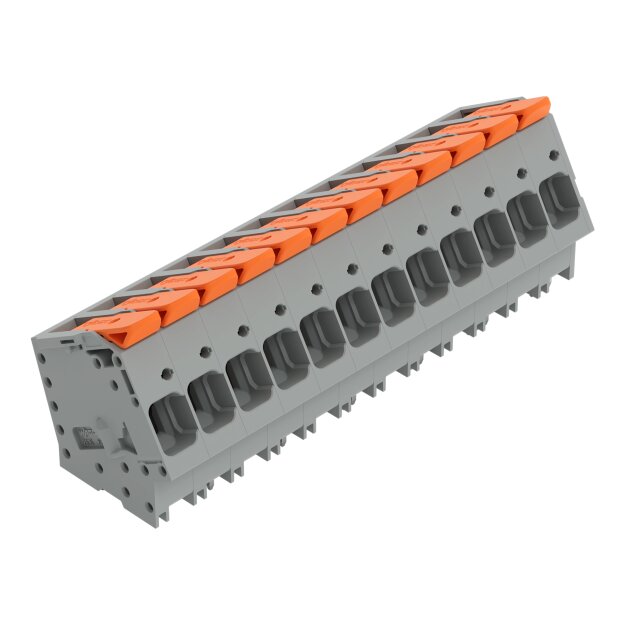 Wago 2616-2112/020-000 Leiterplattenklemme Hebel 16 mm² Grau