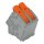Wago 2616-2102/010-000 Leiterplattenklemme Hebel 16 mm² Grau