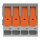 Wago 2616-2104/010-000 Leiterplattenklemme Hebel 16 mm² Grau