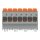 Wago 2616-2107/010-000 Leiterplattenklemme Hebel 16 mm² Grau