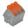 Wago 2616-2103/010-000 Leiterplattenklemme Hebel 16 mm² Grau