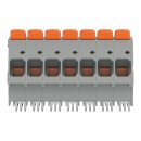 Wago 2616-2107 Leiterplattenklemme Hebel 16 mm² Grau