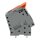 Wago 2616-2102 Leiterplattenklemme Hebel 16 mm² Grau