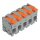 Wago 2616-1355 Leiterplattenklemme Hebel 16 mm² Grau