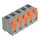 Wago 2616-3355 Leiterplattenklemme Hebel 16 mm² Grau