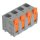 Wago 2616-3354 Leiterplattenklemme Hebel 16 mm² Grau