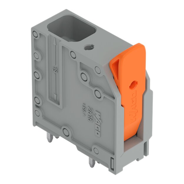 Wago 2616-3101 Leiterplattenklemme Hebel 16 mm² Grau