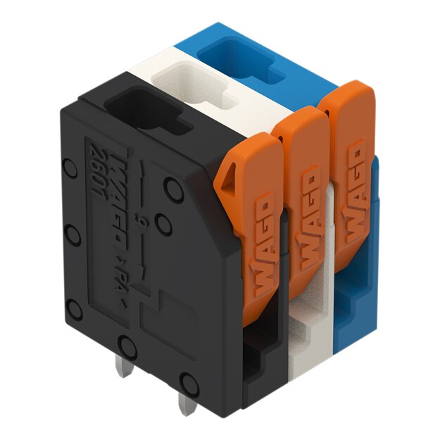 Wago 2601-3103/987-200 Leiterplattenklemme Hebel 1,5 mm²