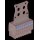 Wago 713-1105/107-9037/036-000 1-Leiter-Federleiste- 2-reihig CAGE CLAMP® 1,5 mm² Schwarz