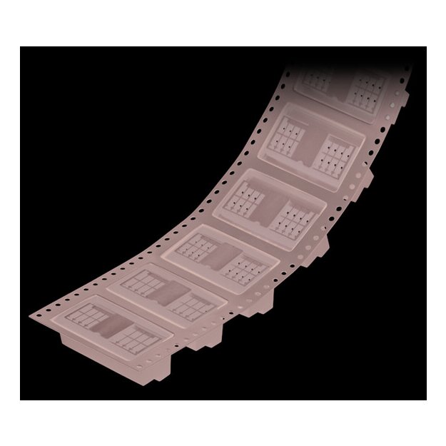 Wago 713-1405/105-000/997-405 THR-Stiftleiste 2-reihig Lötstift 0 8 x 0 8 mm gerade Schwarz
