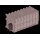 Wago 713-1433/116-000/997-408 THR-Stiftleiste 2-reihig Lötstift 0 8 x 0 8 mm abgewinkelt Schwarz