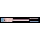 Wago 771-9373/216-305 konfektionierte Anschlussleitung Dca Stecker/offenes Ende Braun