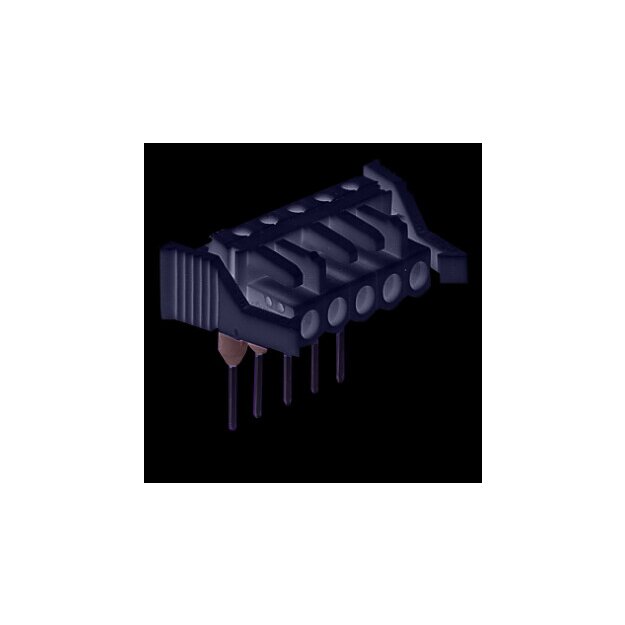 Wago 722-238/005-000/039-000 Federleiste für Reihenklemmen Stifte 0 6 x 1 mm abgewinkelt Lichtgrau