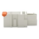 Wago 2721-1103/326-047 1-Leiter-Federleiste Hebel Push-in CAGE CLAMP® Lichtgrau