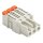 Wago 2721-1103/326-9037 1-Leiter-Federleiste Hebel Push-in CAGE CLAMP® Lichtgrau