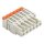 Wago 2721-1116/326-047 1-Leiter-Federleiste Hebel Push-in CAGE CLAMP® Lichtgrau