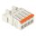 Wago 2721-1604/000-041 1-Leiter-Stiftleiste Hebel Push-in CAGE CLAMP® Lichtgrau