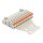 Wago 2721-1610/335-000 1-Leiter-Stiftleiste Hebel Push-in CAGE CLAMP® Lichtgrau