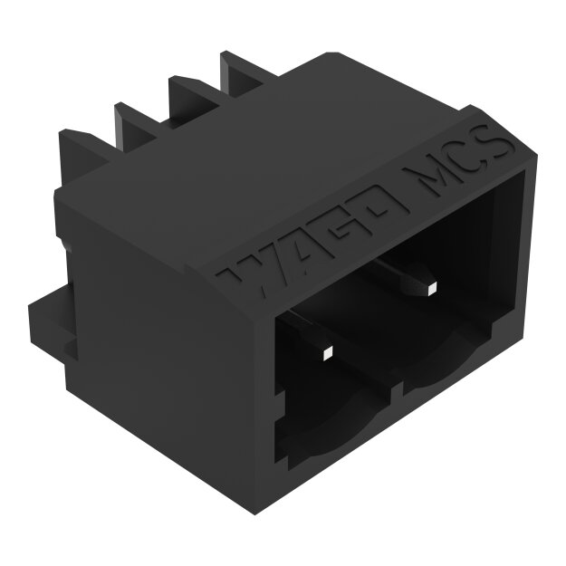 Wago 231-432/001-000/105-604 THR-Stiftleiste Lötstift 1,0 x 1,0 mm abgewinkelt Schwarz