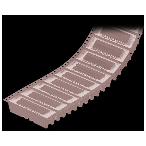 Wago 231-440/001-000/105-604/997-409 THR-Stiftleiste Lötstift 1,0 x 1,0 mm abgewinkelt Schwarz