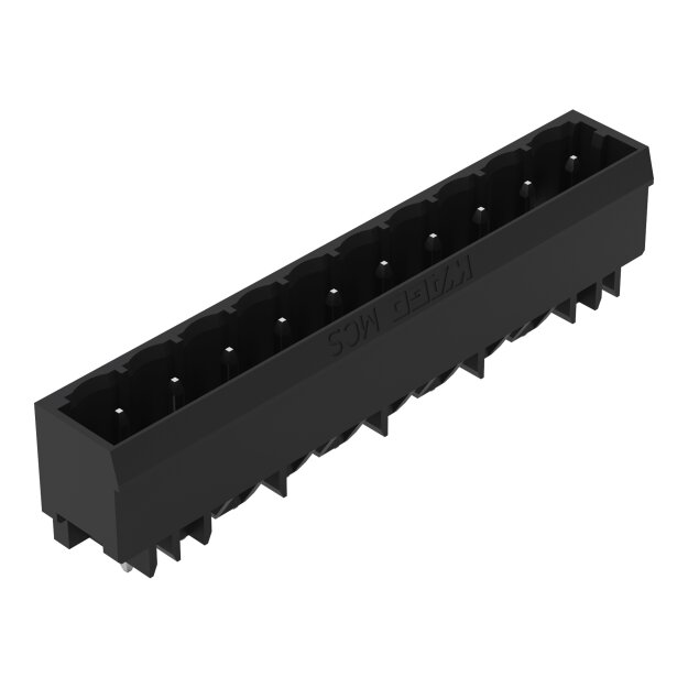 Wago 231-140/001-000/105-604 THR-Stiftleiste Lötstift 1,0 x 1,0 mm gerade Schwarz