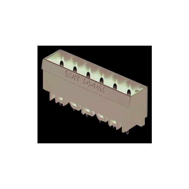 Wago 231-166/001-000/105-604 THR-Stiftleiste Lötstift 1,2 x 1,2 mm gerade Schwarz