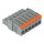 Wago 2231-1106/327-047 1-Leiter-Federleiste Hebel Push-in CAGE CLAMP® Grau