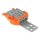 Wago 2231-1103/038-000/333-000 1-Leiter-Federleiste Hebel Push-in CAGE CLAMP® Grau