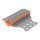 Wago 2231-1112/038-000/336-000 1-Leiter-Federleiste Hebel Push-in CAGE CLAMP® Grau