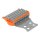 Wago 2231-1108/038-000/335-000 1-Leiter-Federleiste Hebel Push-in CAGE CLAMP® Grau
