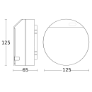 Steinel HPD3 IP Optischer Sensor Aufputz IP20 110°...