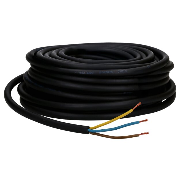B-WARE Gummischlauchleitung H07RN-F 3x1,5 mm² 10 Meter