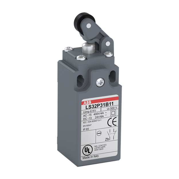 ABB LS35P31B11 Positionsschalter Kunststoff-Gehäuse Grau IP65 1SBV012131R1211